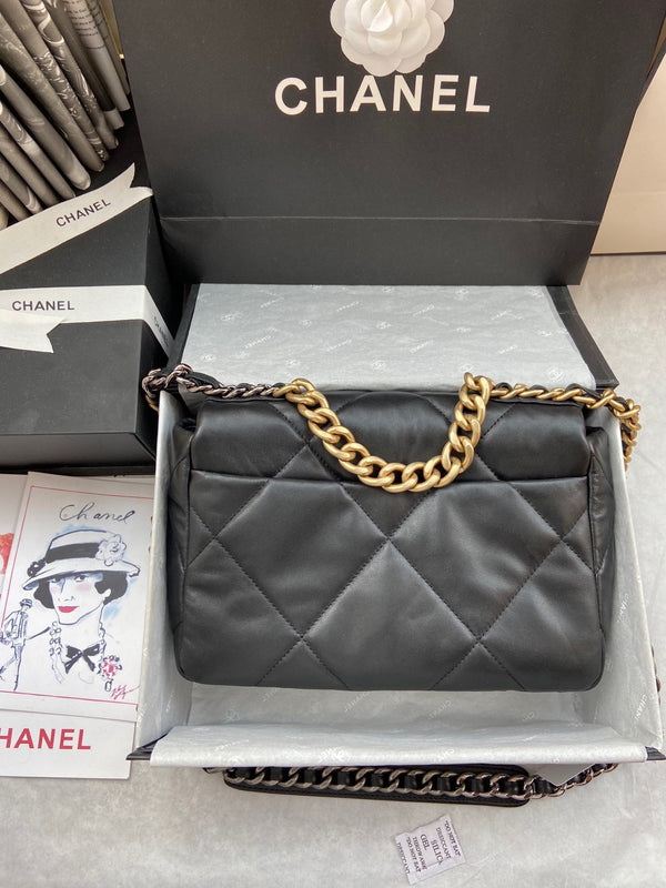 CoCo Matching Set - Chanel 19 Handbag & Chanel Dad Rope Sandals