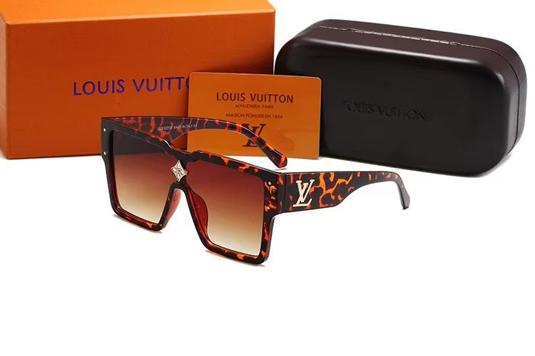 Sadity Leopard Print LV Sunglasses