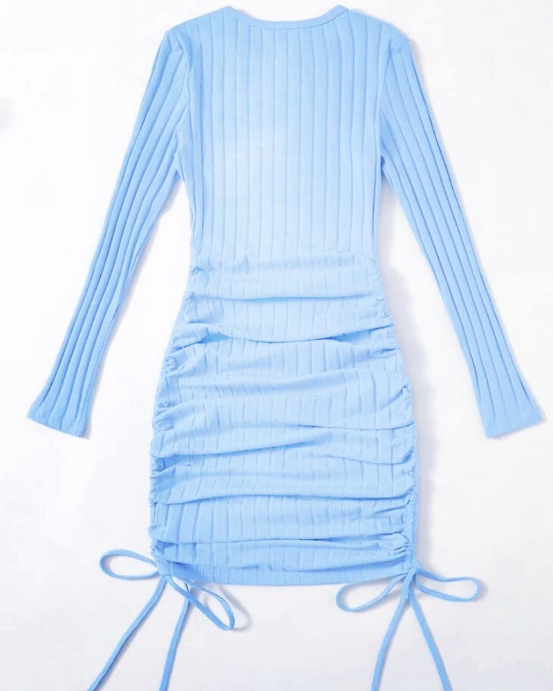 Ice Cold Ruched Dress
